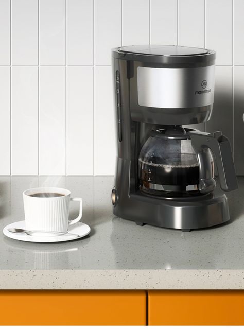 Cafetera Eléctrica Mademsa 0,6L Jarra de Vidrio 600W MCM10-3