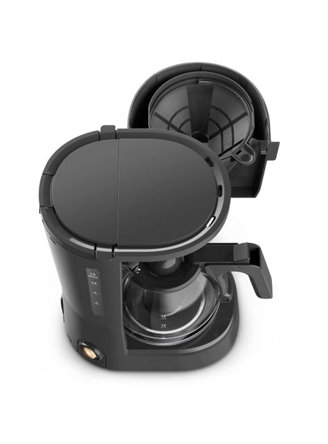 Cafetera Eléctrica Mademsa 0,6L Jarra de Vidrio 600W MCM10-5