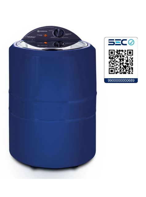 Lavadora Semi Automática Mademsa Twister 5100 Azul-6