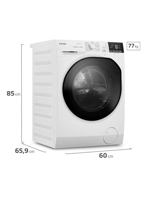 Lavadora Secadora Fensa 11Kg Lavado Inteligente 11WD Blanca-1
