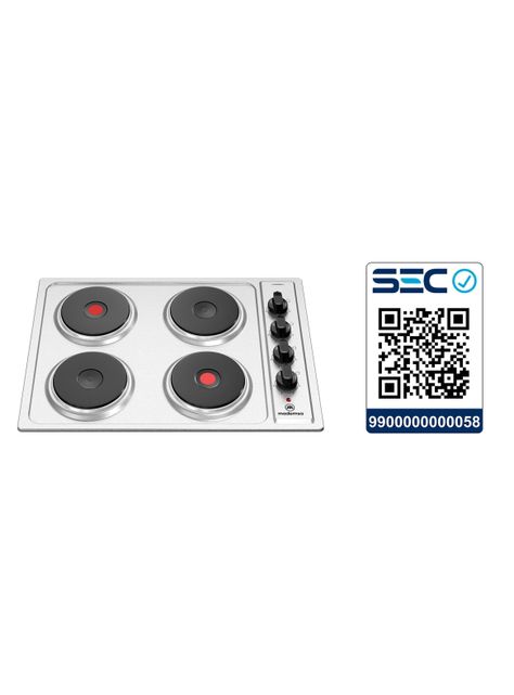 Encimera Eléctrica 4 Platos Mademsa M EE48ED A Inox-7