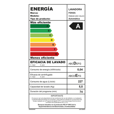 Lavadora Automática 18Kg Carga Superior Premium Care Pro 18-7