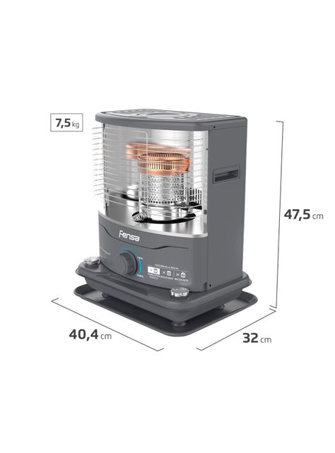 Estufa a Parafina Mecha Fensa 4 Litros F 1120+-2