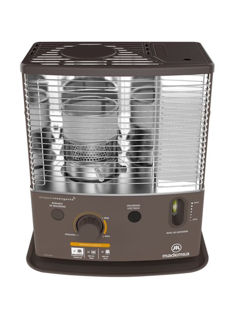 Estufa Parafina Mecha Mademsa 4,2 Litros 2,7 Kw Fiamma Pro-0