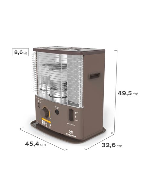 Estufa Parafina Mecha Mademsa 4,2 Litros 2,7 Kw Fiamma Pro-1