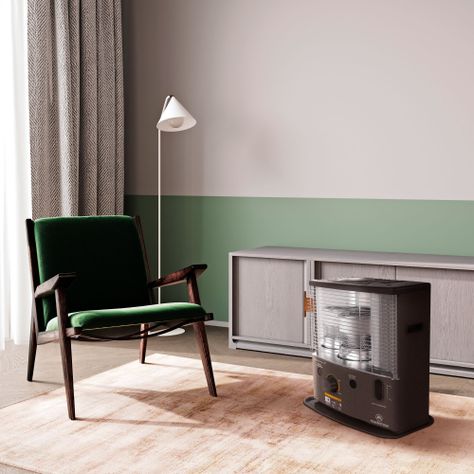 Estufa Parafina Mecha Mademsa 4,2 Litros 2,7 Kw Fiamma Pro-3