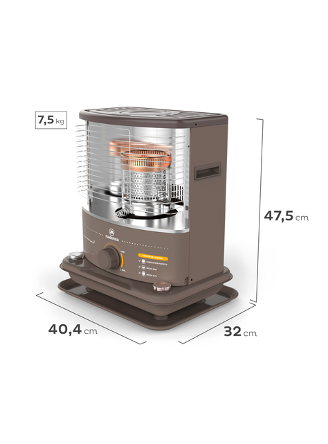Estufa Parafina Mecha Mademsa 4 Litros 2,7 Kw Foguita Pro-1