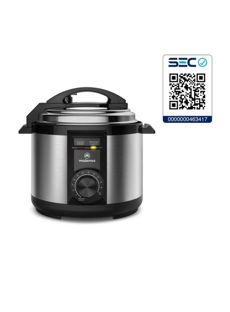 Olla Eléctrica Multicocción Mademsa 5L Temporizador MPC10-7