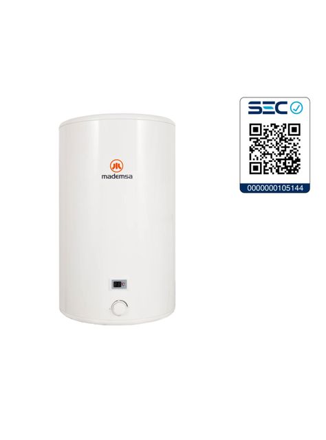 Termo Eléctrico Mademsa 120 Litros Mural Term 120 Blanco-5
