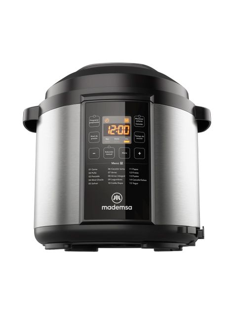 Olla Eléctrica Multicocción Mademsa 6L Temporizador MPC20-6