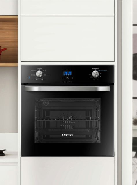 Horno Empotrable Eléctrico Fensa 59L Timer Digital FHE 1190T-2