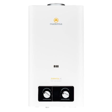 Calefont Gas Licuado 10 Litros Tiro Natural Essential 10 Eco-0
