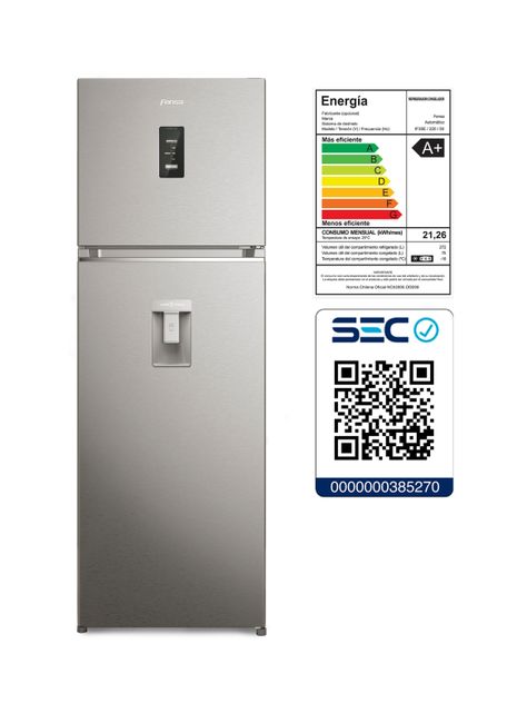 Refrigerador Fensa 347L No Frost Top Freezer Inverter IF35E-6