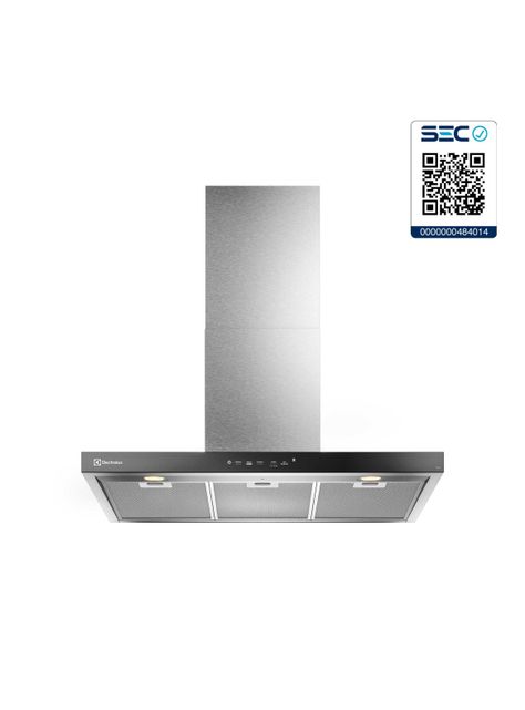 Campana Cocina Decorativa Electrolux Pared 90cm Timer CE9TF-7
