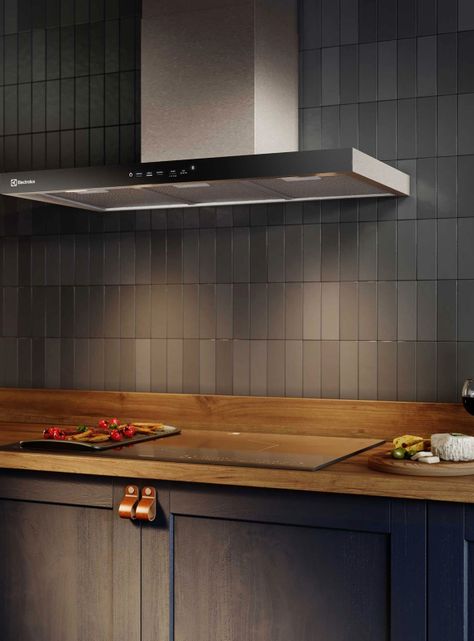 Campana Cocina Decorativa Electrolux Pared 90cm Timer CE9TF-2