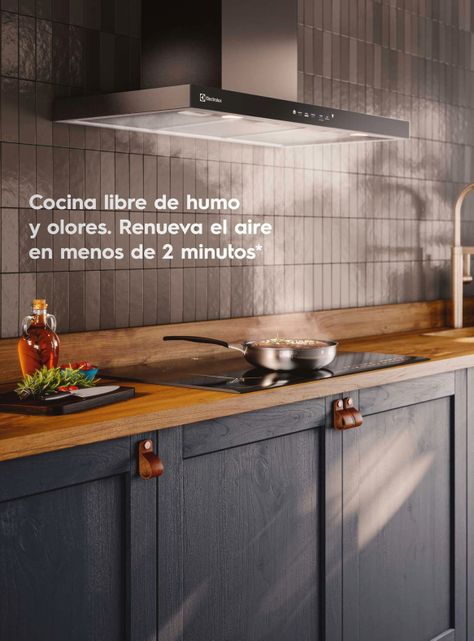 Campana Cocina Decorativa Electrolux Pared 90cm Timer CE9TF-4