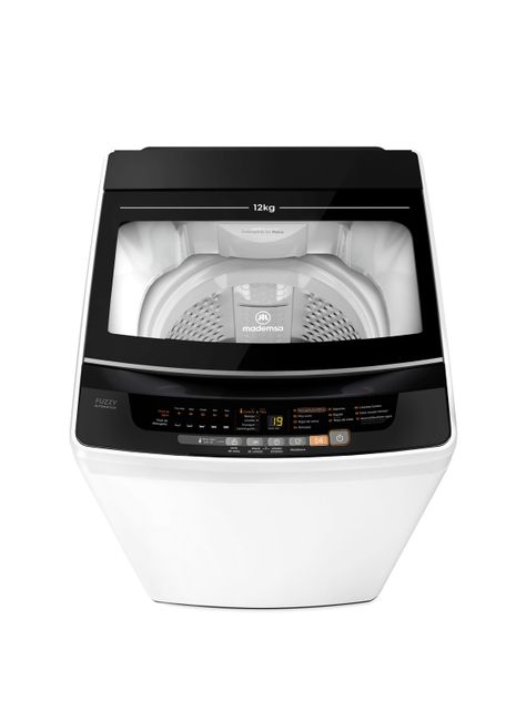 Lavadora Automática 12Kg Fuzzy Automático 12 BZG Blanca-4