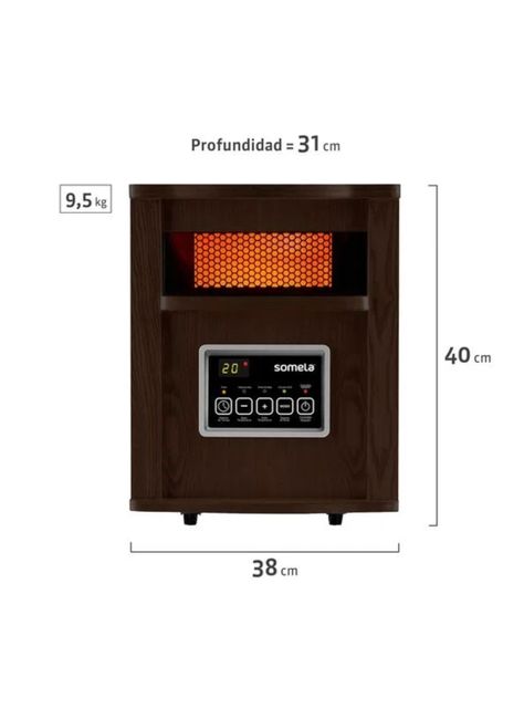 Estufa infrarroja PTC LED 6000-1