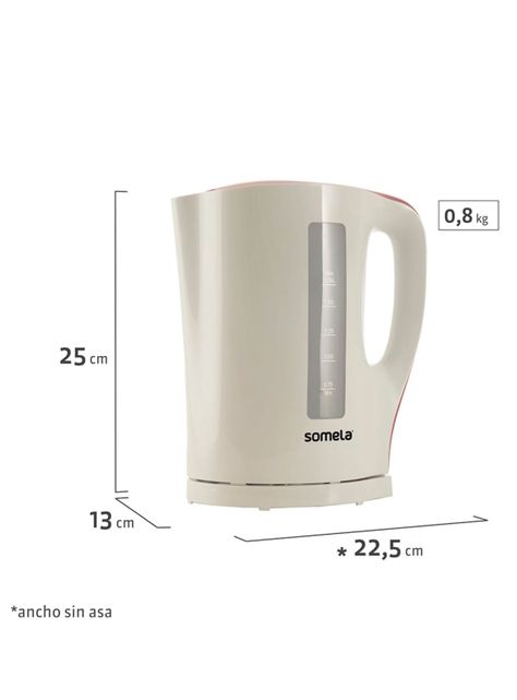 Hervidor 1,7 Litros EasyBoil HE320-1