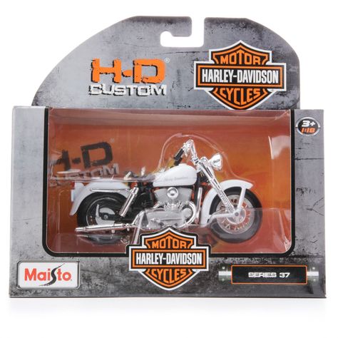 Moto coleccionable Harley Davidson Modelo 1952 K Model-2