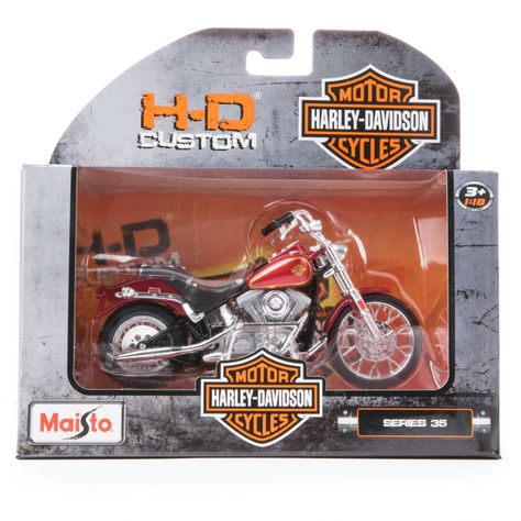 Moto coleccionable Harley Davidson Modelo 1984 FXST Softail-2