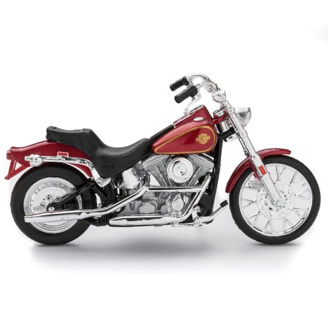 Moto coleccionable Harley Davidson Modelo 1984 FXST Softail-1