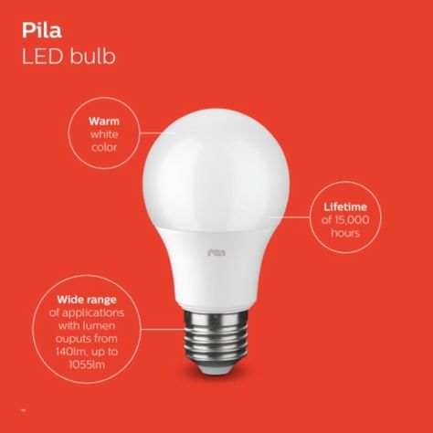 Ampolleta LED Pila E27 7W A60 Calida-3