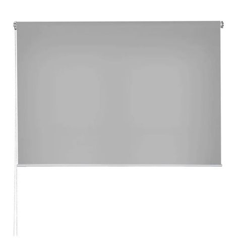 Cortina Roller Rustica Lumax Colores 0.8 X 1.6 Gris-0