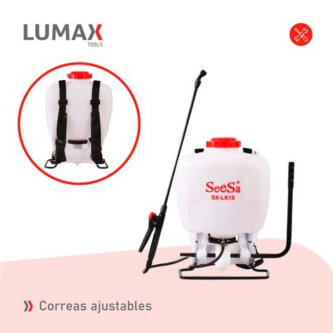 Fumigadora De Espalda Manual 15 Lts Pulverizadora-5