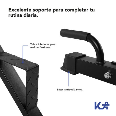 Estacion Dominadas Banco Ejercicio Musculacion-5