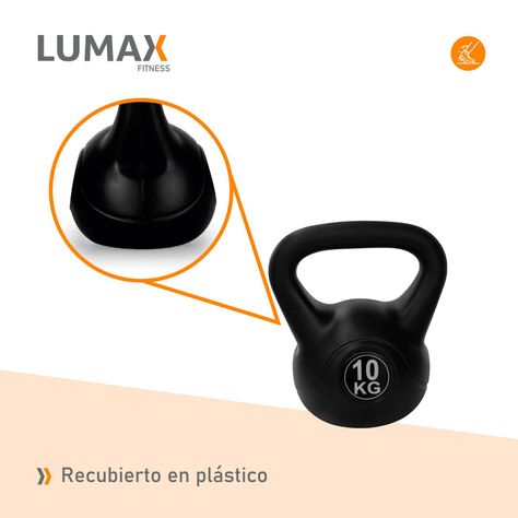 Set Par de Pesas Rusas Kettlebell 10kg Entrenamiento-7