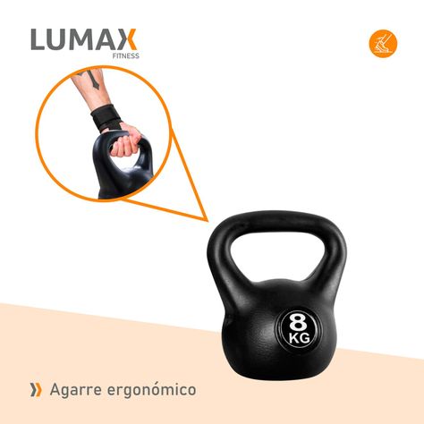 Set Par de Pesas Rusas Kettlebell 8kg Entrenamiento-6