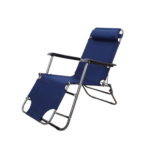 Reposera Exterior Reclinable Silla de Playa Jardin-0