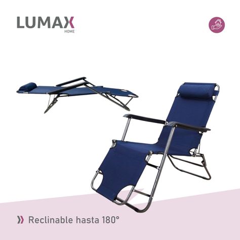 Reposera Exterior Reclinable Silla de Playa Jardin-6