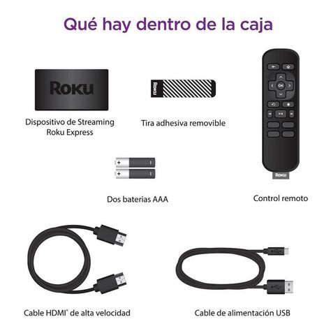 Roku Express 4K Star+ Disney Netflix Amazon HBO Etc-1