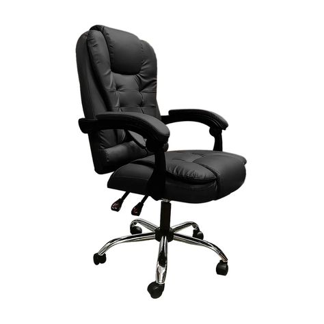 Silla Ejecutiva Escritorio Miles Premium Color Negro-0