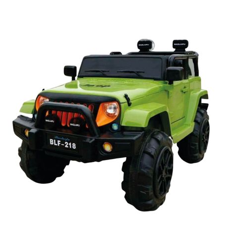 Auto A Bateria Jeep 12v Control Verde-0