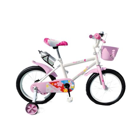 Bicicleta Infantil Lumax Aro 14 Color Rosa-0