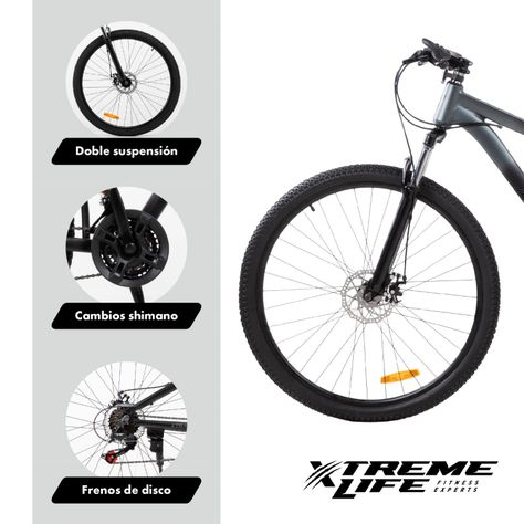 Bicicleta Mountain Bike Aro 29" 21 Velocidades-2