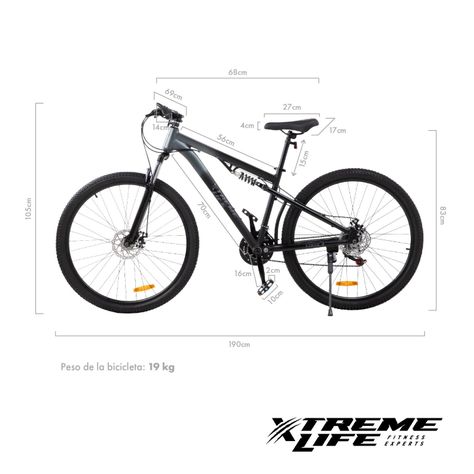 Bicicleta Mountain Bike Aro 29" 21 Velocidades-4