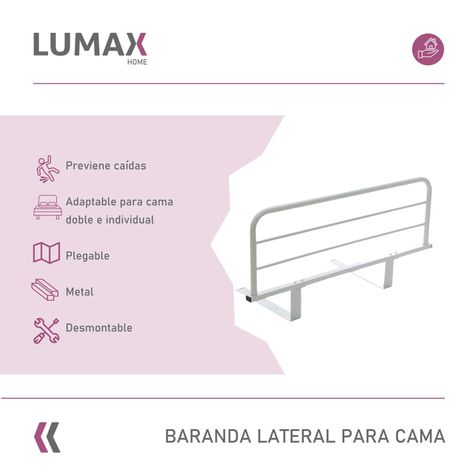 Baranda Lateral Para Cama Cuidado Adulto Mayor-1