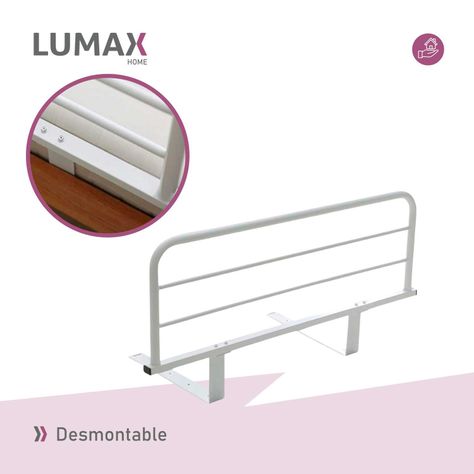 Baranda Lateral Para Cama Cuidado Adulto Mayor-6