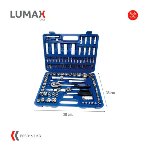 Caja de Herramientas Desatornilladores y Dados 108pcs-2