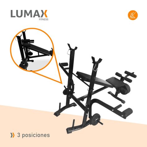 Banco Inclinable Para Pecho y Piernas Con Mariposa-5