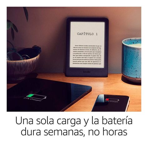 Kindle Ultima Generacion con WiFi 8Gb y Luz Frontal-4