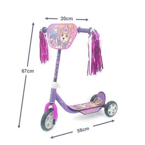 Scooter Monopatin Paw Patrol La Pelicula Skay 3 Ruedas-1