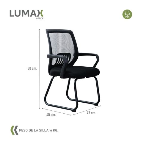 Silla De Oficina Thames Ergonómica Escritorio De Estudio-2