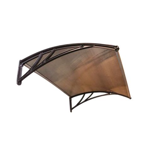 Alero Policarbonato 1.2X0.8 Color Bronce-0