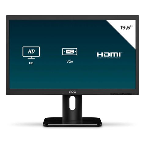 Monitor LED Profesional AOC 20" HD 1600x900-1