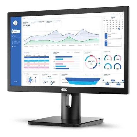 Monitor LED Profesional AOC 20" HD 1600x900-2